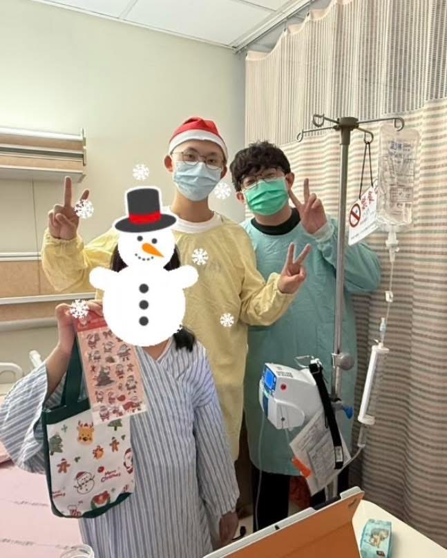 耶誕送祝福～